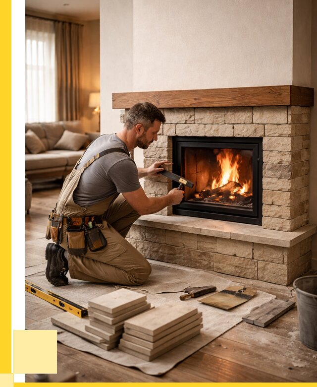 Строительство каминов в Донецке от 164220 р., ЭриданДнк - под ключ