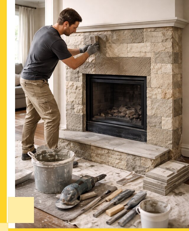 Ремонт каминов и печей в Донецке от 16422 р. | ЭриданДнк