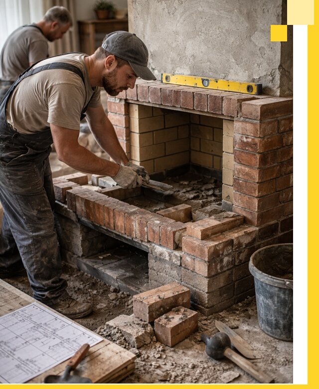 Изготовление и установка каминопечей под ключ в Донецке