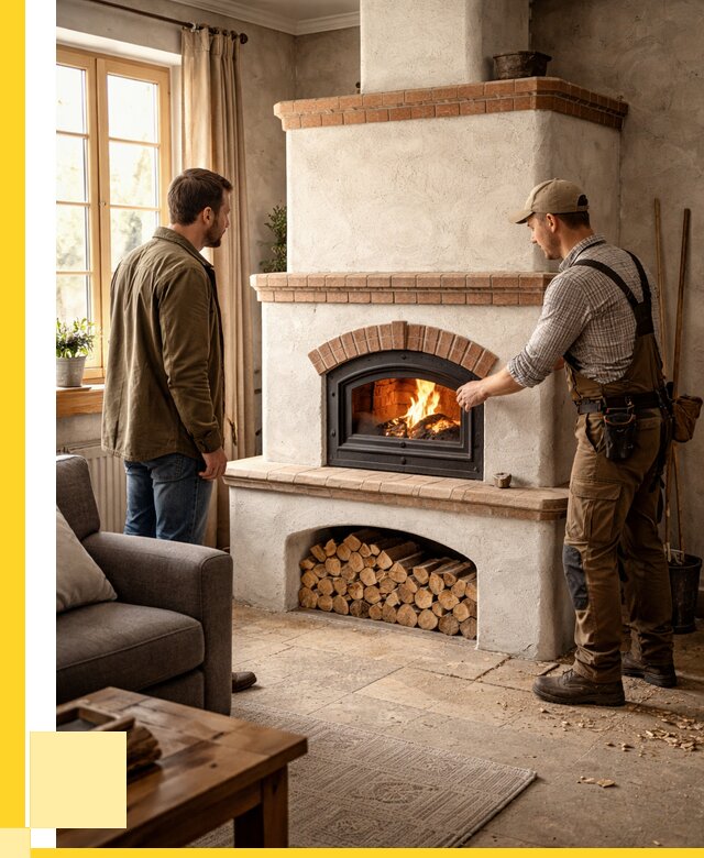 Печи камины в Донецке: кирпичные, изразцовые от 65688 р. | ЭриданДнк