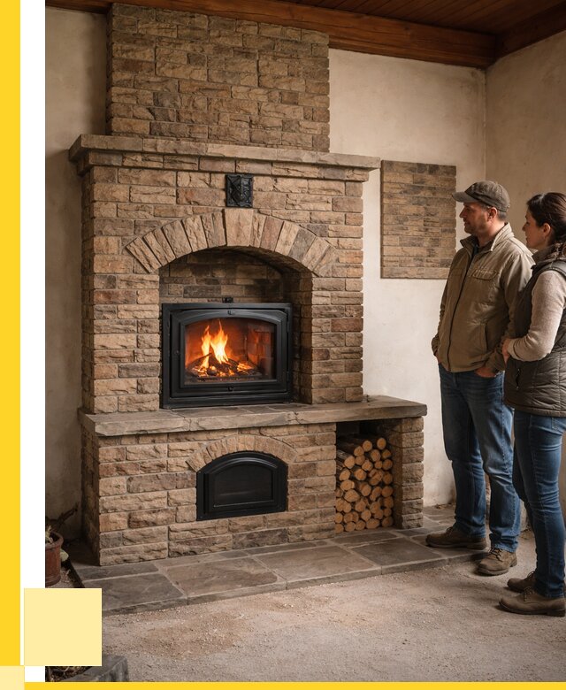 Кирпичная печь под ключ в Донецке от 164220 р. | ЭриданДнк