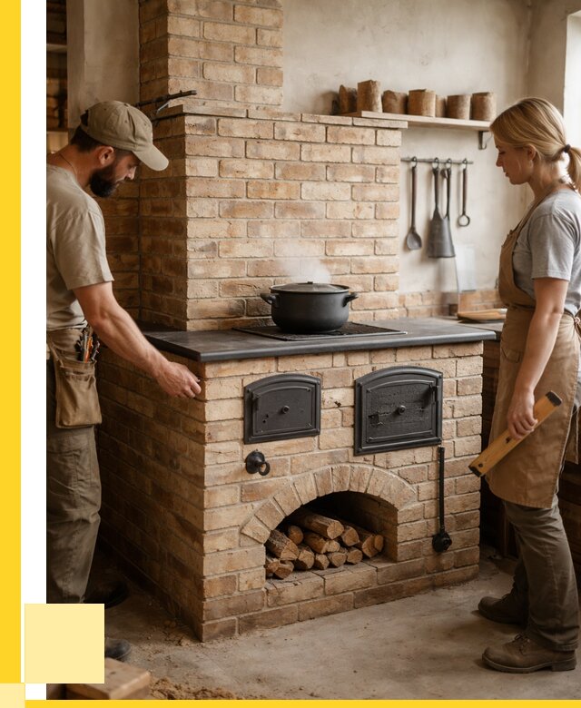 Варочно отопительные печи в Донецке от 98532 р. | ЭриданДнк