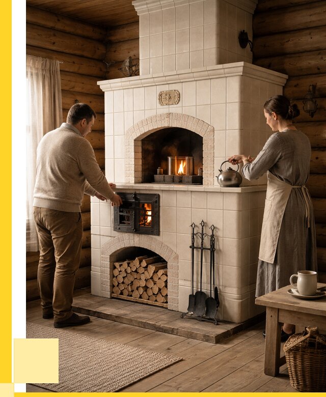 Русские печи в Донецке: установка от 164220 р. ЭриданДнк