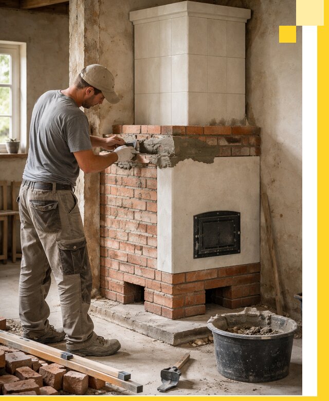 Изготовление и установка печей-голландок под ключ в Донецке