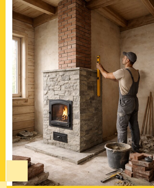 Печи и дымоходы под ключ в Донецке от 49266 р., ЭриданДнк