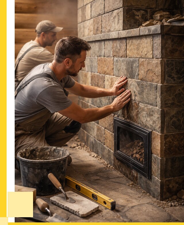 Облицовка банных печей в Донецке под ключ от 13138 р. | ЭриданДнк