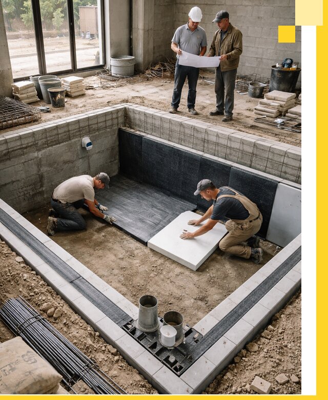 Проекты частных и общественных бассейнов под ключ в Донецке