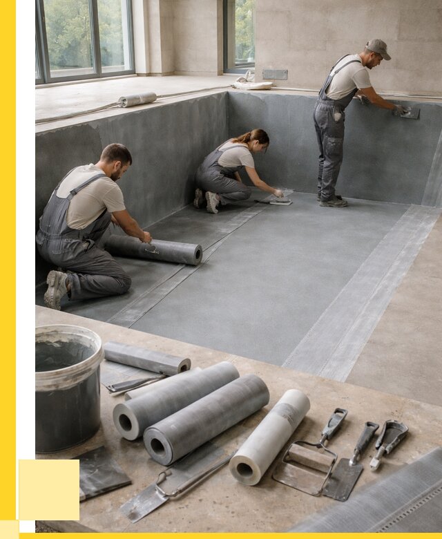 Гидроизоляция бассейнов в Донецке от 2190 р., ЭриданДнк