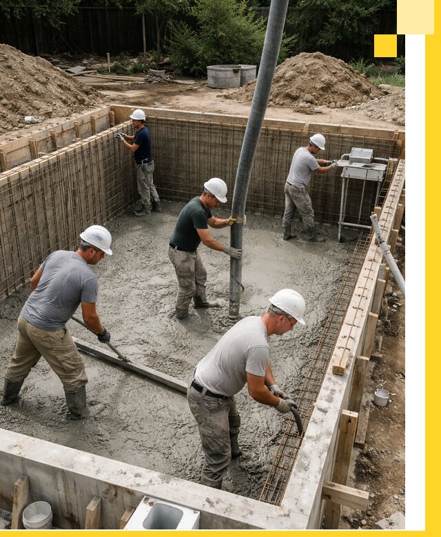 Строительство бетонных бассейнов под ключ в Донецке