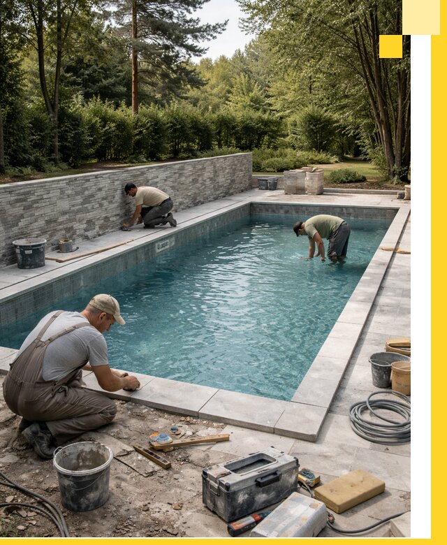 Проектирование и строительство частных бассейнов в Донецке