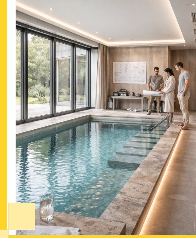 Закрытые бассейны под ключ в Донецке от 2737000 р. | ЭриданДнк