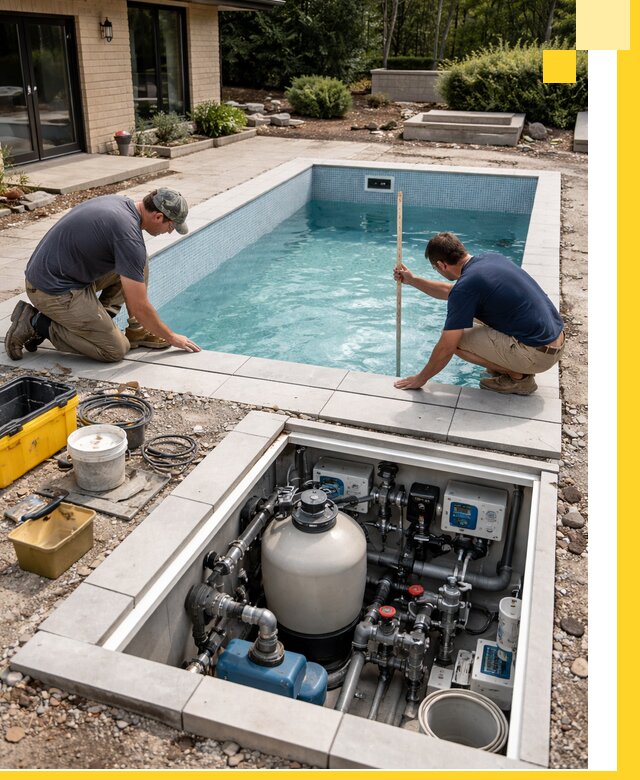 Строительство качественных домашних бассейнов под ключ в Донецке