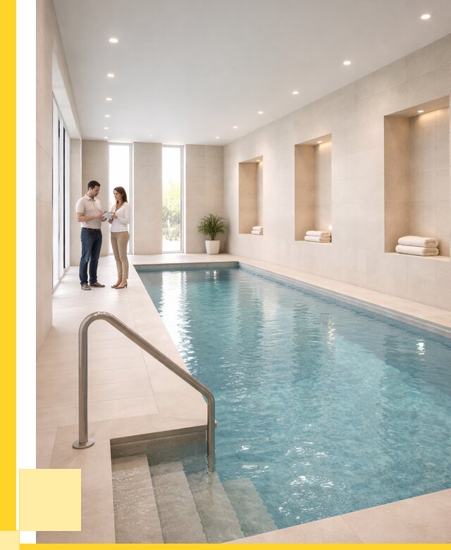 Бассейны в помещении под ключ в Донецке от 1642200 р. | ЭриданДнк