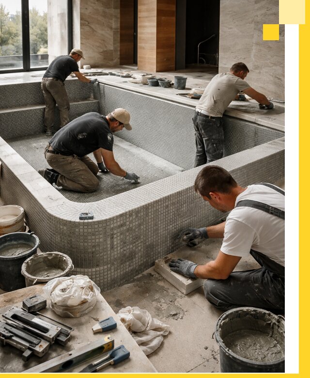 Строительство и установка СПА бассейнов под ключ в Донецке