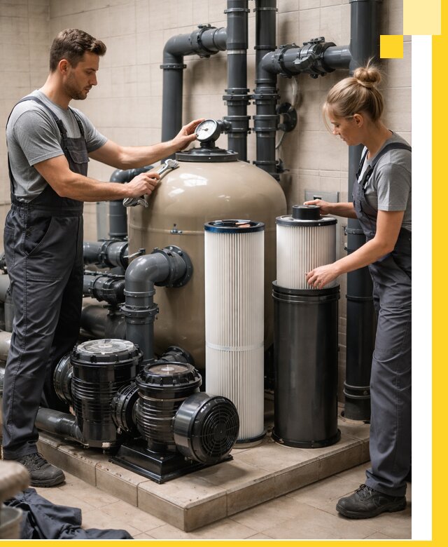 Фильтры и системы фильтрации для бассейнов в Донецке