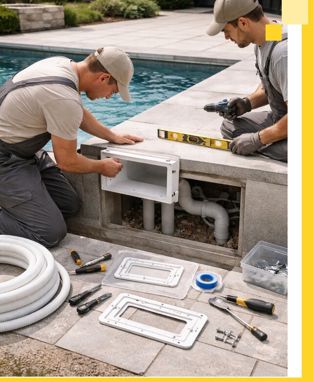 Поставка и установка скиммеров для бассейнов в Донецке