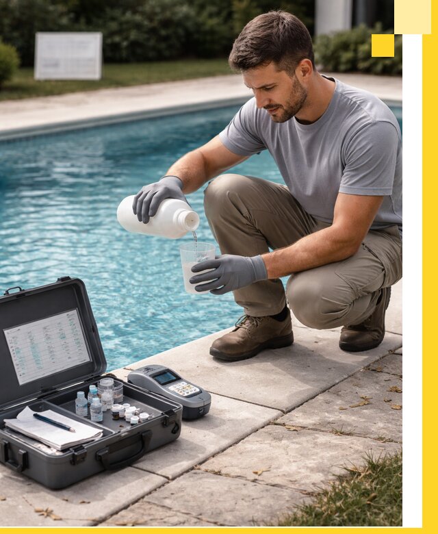 Профессиональная дезинфекция воды в бассейне в Донецке