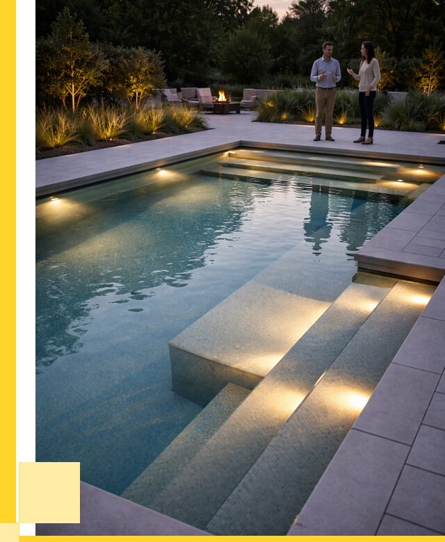 Освещение бассейнов в Донецке под ключ от 27370 р. | ЭриданДнк