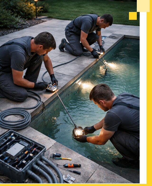 Профессиональное освещение бассейнов в Донецке: дизайн и монтаж