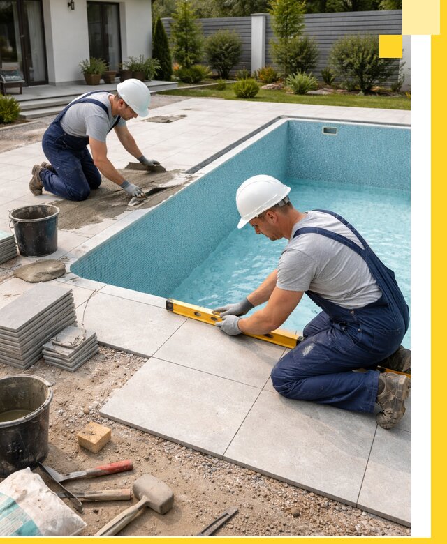 Строительство и монтаж плавательных бассейнов под ключ в Донецке