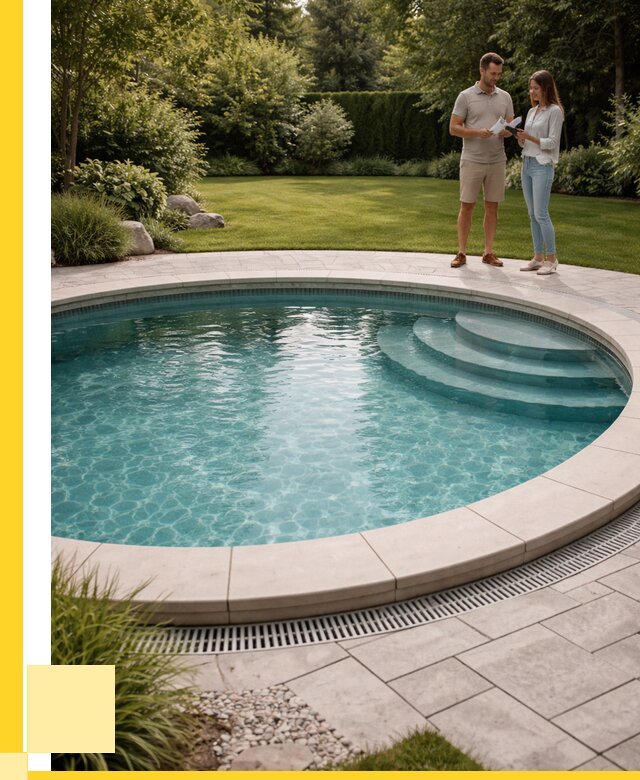 Круглые каркасные бассейны купить в Донецке от 273700 р. | ЭриданДнк