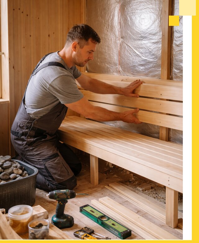 Проектирование, изготовление и монтаж финских саун в Донецке