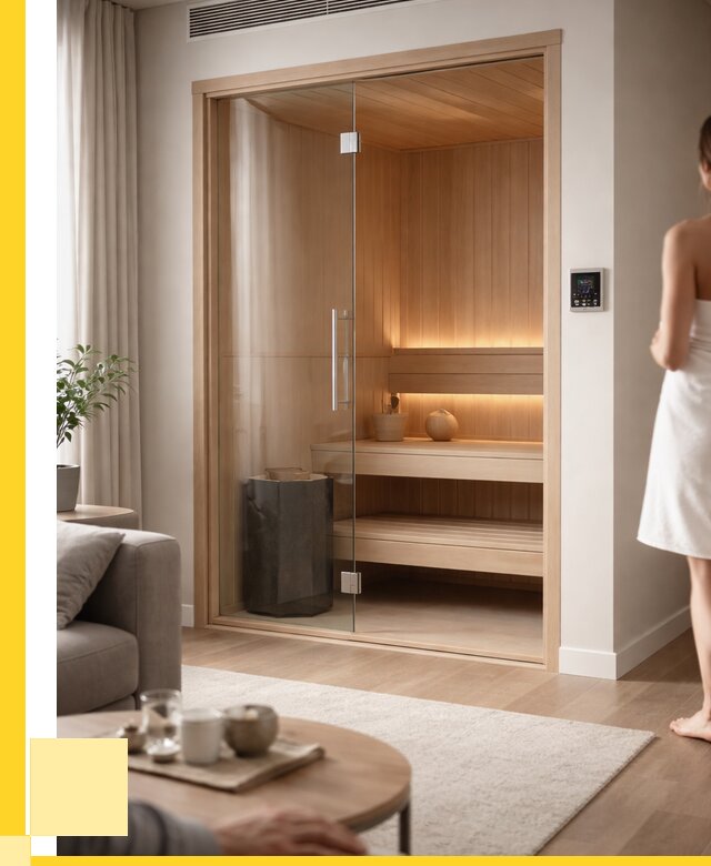 Сауна в квартире под ключ в Донецке от 131376 р. ЭриданДнк