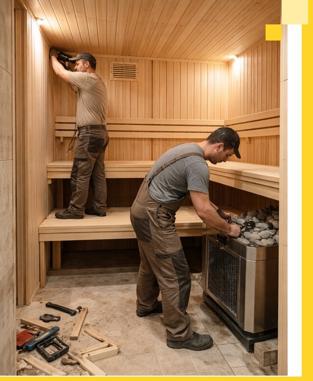 Купить сауну под ключ в Донецке с монтажом и гарантией