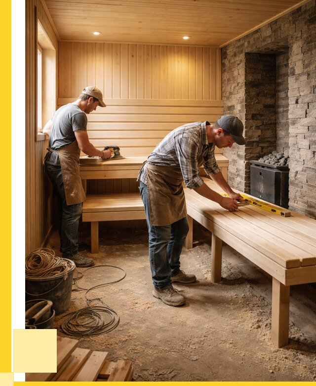 Отделка бани в Донецке: внутренняя отделка от 3284 р. | ЭриданДнк