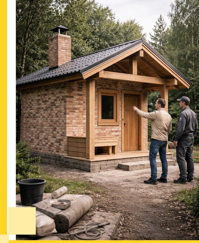 Кирпичные бани и печи в Донецке от 383180 р. | ЭриданДнк