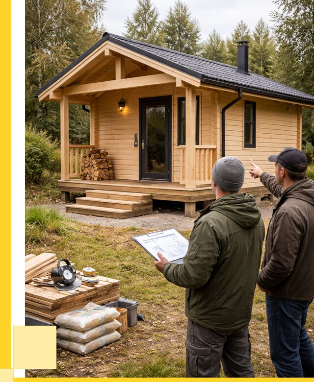 Каркасные бани под ключ в Донецке от 328440 р. | ЭриданДнк