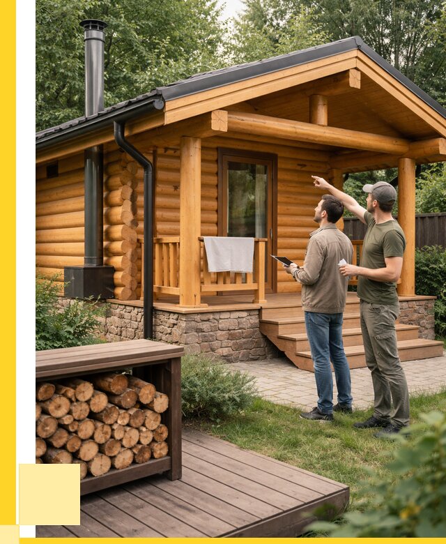 Бани для дачи под ключ в Донецке от 273700 р. | ЭриданДнк