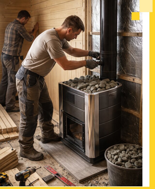 Проектирование и строительство парилок для бани в Донецке под ключ