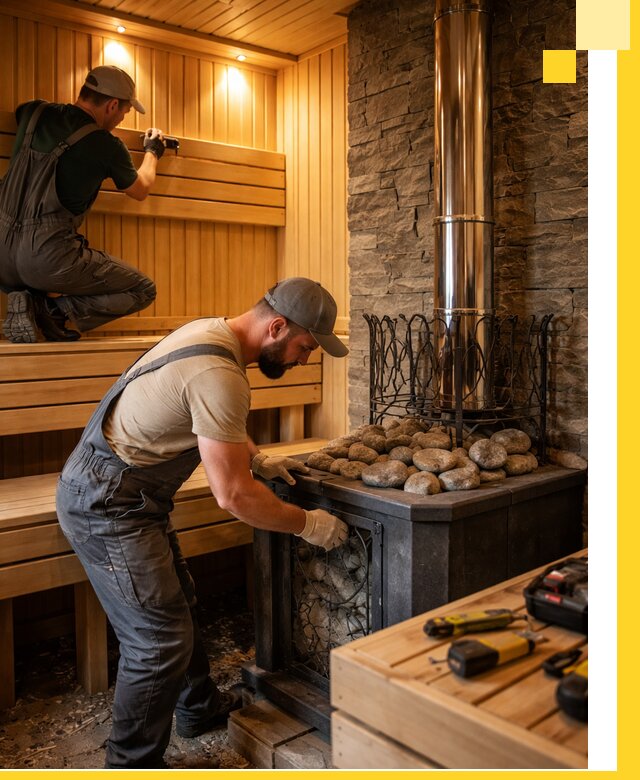 Комплексный дизайн бань, саун и зон отдыха в Донецке