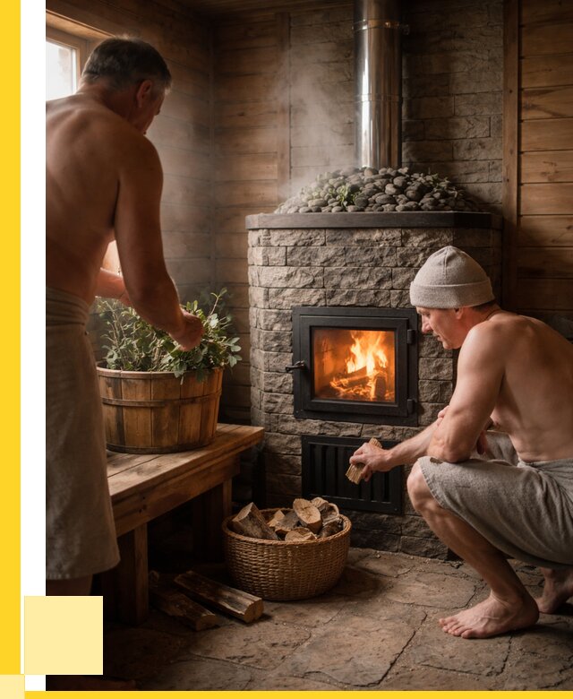 Банные печи под ключ в Донецке от 49266 р. | ЭриданДнк кирпичная