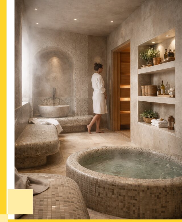 Строительство бани с хамамом в Донецке от 821100 р. | ЭриданДнк