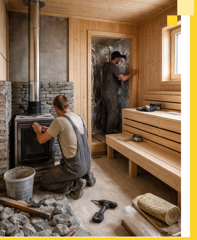 Строительство и изготовление бань под ключ в Донецке