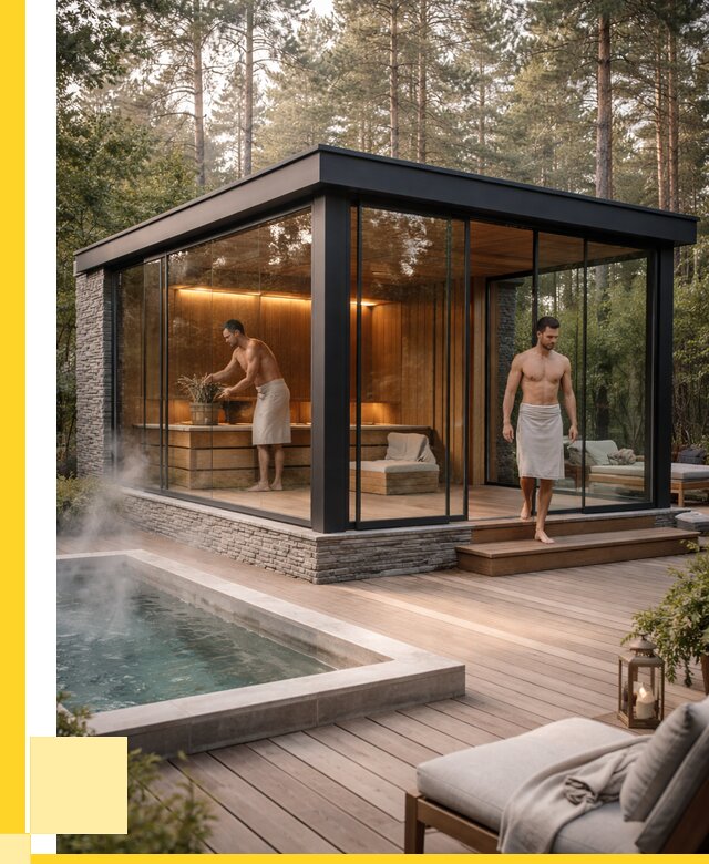 Стеклянные бани и двери в Донецке от 492660 р. | ЭриданДнк