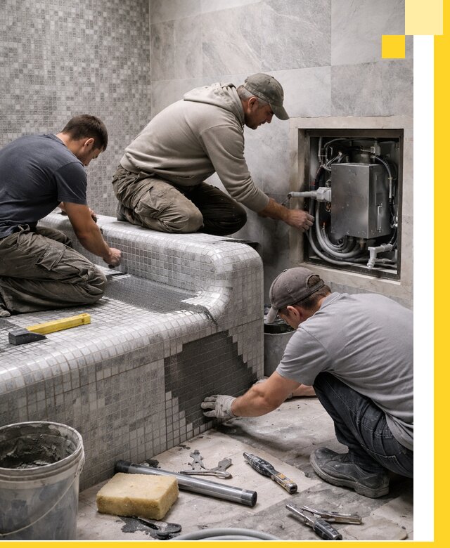 Проекты хамамов под ключ в Донецке и дизайн и строительство