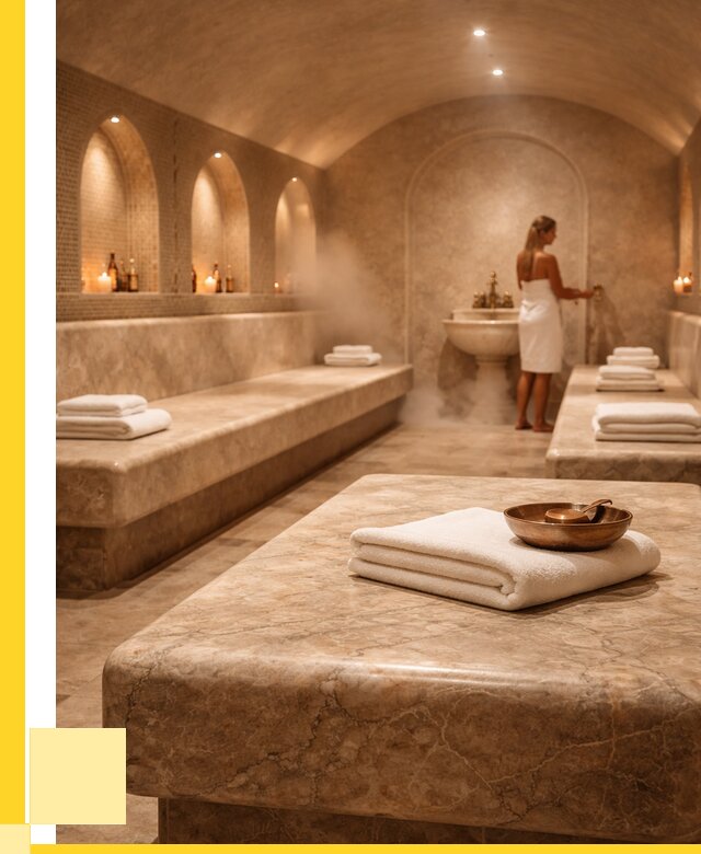 Лежаки для хамама в Донецке под ключ от 38318 р. | ЭриданДнк