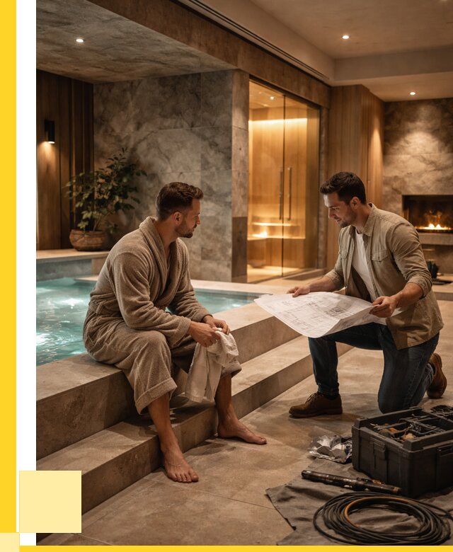 Проектирование SPA зон в Донецке от 76636 р. | ЭриданДнк