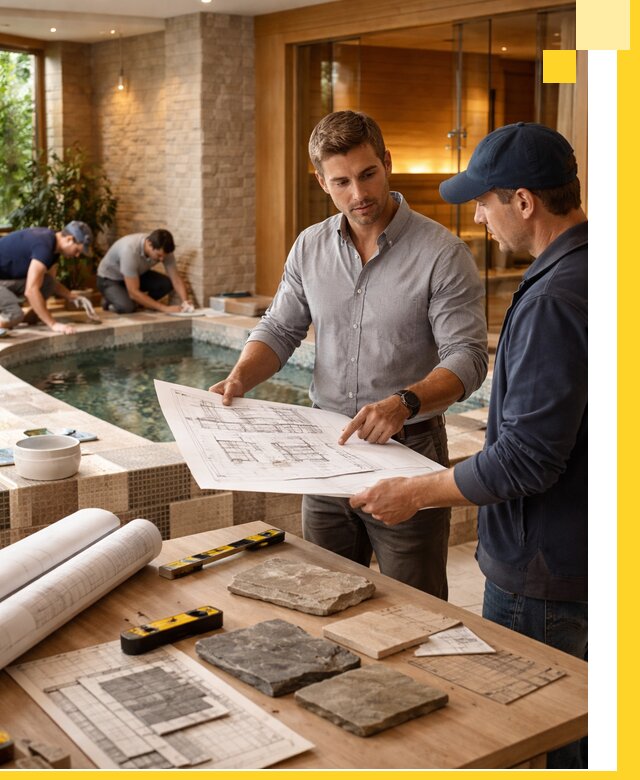 Проектирование SPA зон под ключ в Донецке с инженерией